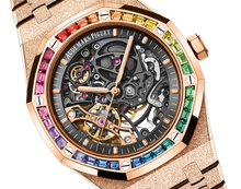 Load image into Gallery viewer, [New] Audemars Piguet Royal Oak Frosted Gold Double Balance Wheel Openworked 15412OR.YG.1224OR.01-B
