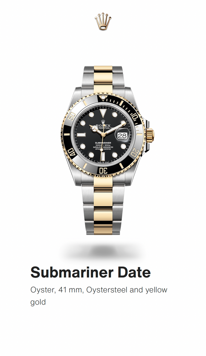 [NEW] Rolex Submariner Date 126613LN-0002 | 41mm • Oystersteel & Yellow Gold
