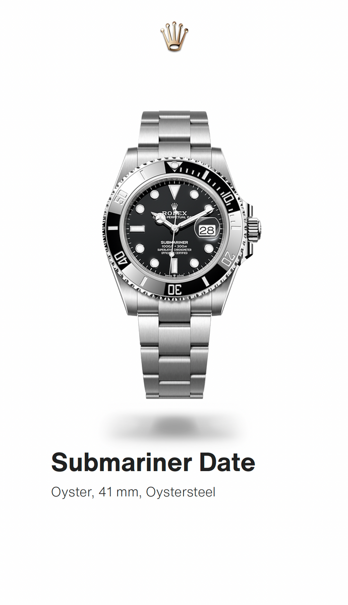 [NEW] Rolex Submariner Date 126610LN-0001 | 41mm • Oystersteel