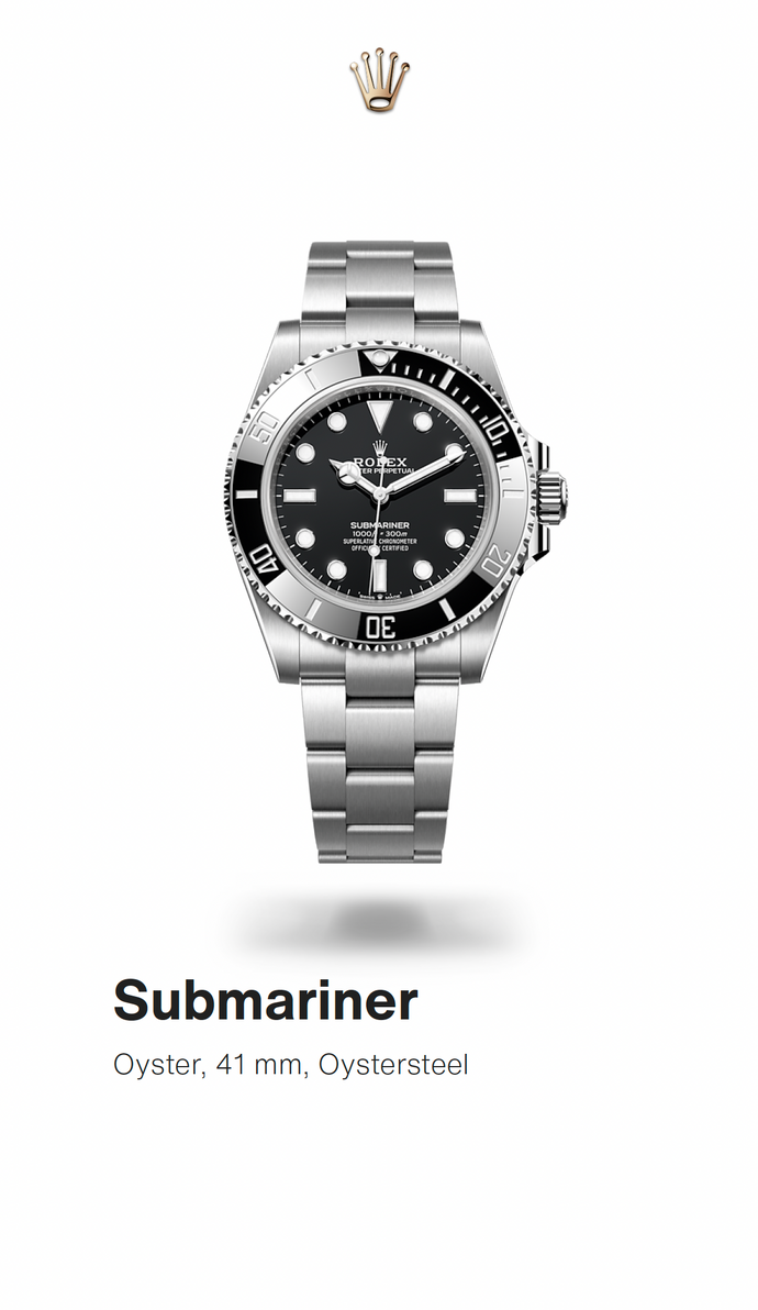 [NEW] Rolex Submariner 124060-0001 | 41mm • Oystersteel