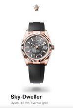 Load image into Gallery viewer, [NEW] Rolex Sky-Dweller 336235-0004 | 42mm • 18KT Everose Gold And Oysterflex
