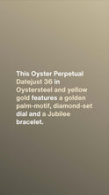 画像をギャラリービューアに読み込む, [NEW] Rolex Datejust 36 126203-0043 | 36mm • Oystersteel And Yellow Gold
