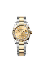 Muatkan imej ke dalam penonton Galeri, [NEW] Rolex Datejust 36 126233-0018 | 36mm • Oystersteel And Yellow Gold
