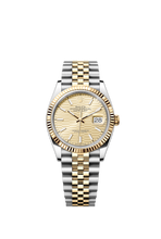 画像をギャラリービューアに読み込む, [NEW] Rolex Datejust 36 126233-0039 | 36mm • Oystersteel And Yellow Gold
