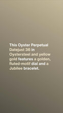 画像をギャラリービューアに読み込む, [NEW] Rolex Datejust 36 126233-0039 | 36mm • Oystersteel And Yellow Gold
