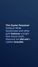 画像をギャラリービューアに読み込む, [NEW] Rolex Datejust 36 126234-0057 | 36mm • Oystersteel And White Gold
