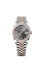 將圖片加載到圖庫查看器中， [NEW] Rolex Datejust 36 126281RBR-0011 | 36mm • Oystersteel And Everose Gold
