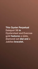将图片加载到图库查看器中， [NEW] Rolex Datejust 36 126281RBR-0011 | 36mm • Oystersteel And Everose Gold
