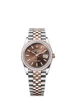 将图片加载到图库查看器中， [NEW] Rolex Datejust 36 126281RBR-0031 | 36mm • Oystersteel And Everose Gold
