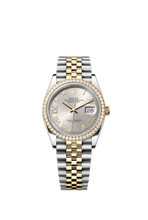 画像をギャラリービューアに読み込む, [NEW] Rolex Datejust 36 126283RBR-0017 | 36mm • Oystersteel And Yellow Gold
