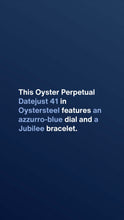 Load image into Gallery viewer, [NEW] Rolex Datejust 41 126300-0018 | 41mm • Oystersteel
