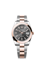 画像をギャラリービューアに読み込む, [NEW] Rolex Datejust 41 126301-0019 | 41mm • Oystersteel And Everose Gold
