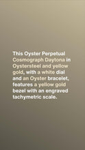 画像をギャラリービューアに読み込む, [NEW] Rolex Cosmograph Daytona 126503-0001 | 40mm • Oystersteel And Yellow Gold
