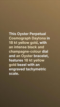 画像をギャラリービューアに読み込む, [NEW] Rolex Cosmograph Daytona 126508-0002 | 40mm • 18KT Yellow Gold
