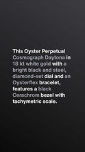 将图片加载到图库查看器中， [NEW] Rolex Cosmograph Daytona 126519LN-0004 | 40mm • 18KT White Gold
