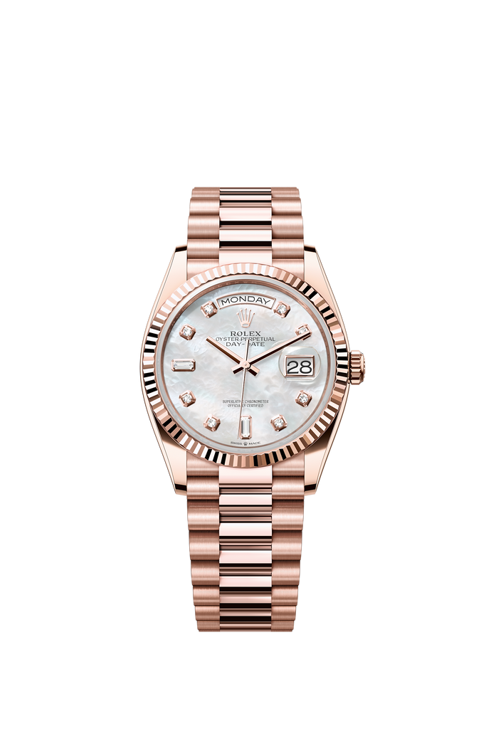 [NEW] Rolex Day-Date 36 128235-0029 | 36mm • 18KT Everose Gold