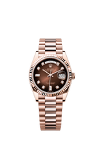 將圖片加載到圖庫查看器中， [NEW] Rolex Day-Date 36 128235-0037 | 36mm • 18KT Everose Gold
