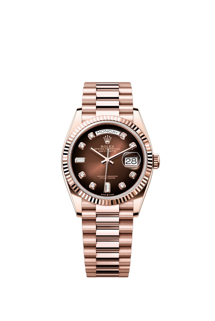 [NEW] Rolex Day-Date 36 128235-0037 | 36mm • 18KT Everose Gold