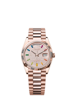 將圖片加載到圖庫查看器中， [NEW] Rolex Day-Date 36 128235-0039 | 36mm • 18KT Everose Gold
