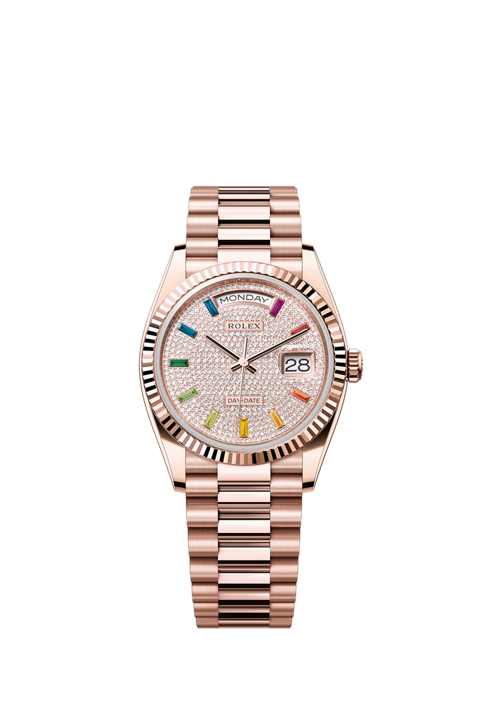 [NEW] Rolex Day-Date 36 128235-0039 | 36mm • 18KT Everose Gold