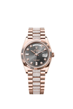 Load image into Gallery viewer, [NEW] Rolex Day-Date 36 128235-0051 | 36mm • 18KT Everose Gold
