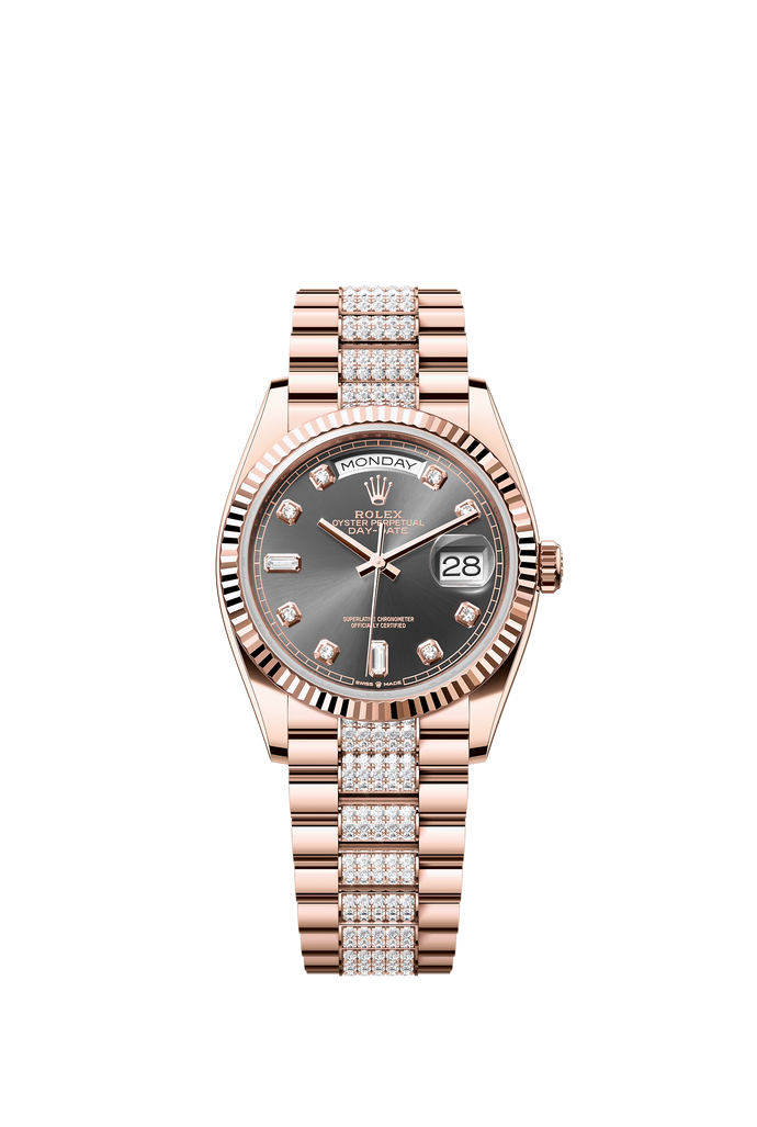 [NEW] Rolex Day-Date 36 128235-0051 | 36mm • 18KT Everose Gold