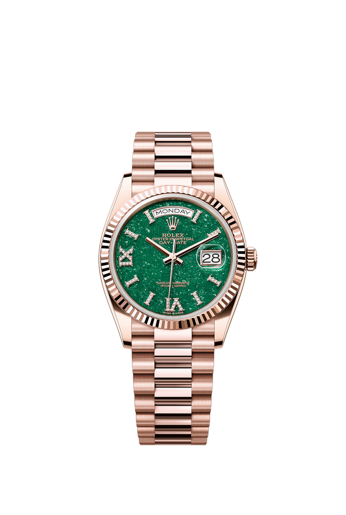 [NEW] Rolex Day-Date 36 128235-0068 | 36mm • 18KT Everose Gold