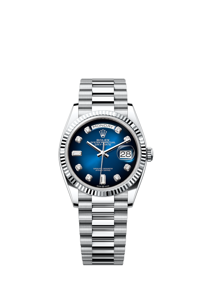 [NEW] Rolex Day-Date 36 128236-0005 | 36mm • Platinum