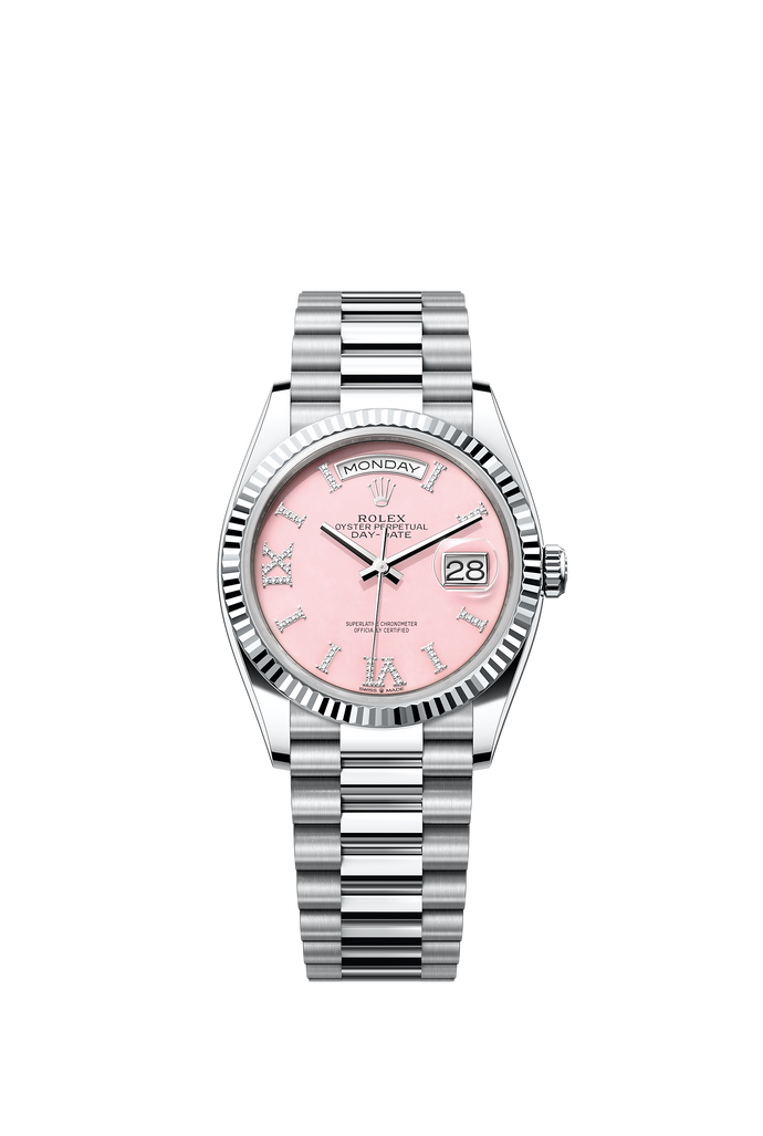 [NEW] Rolex Day-Date 36 128236-0006 | 36mm • Platinum