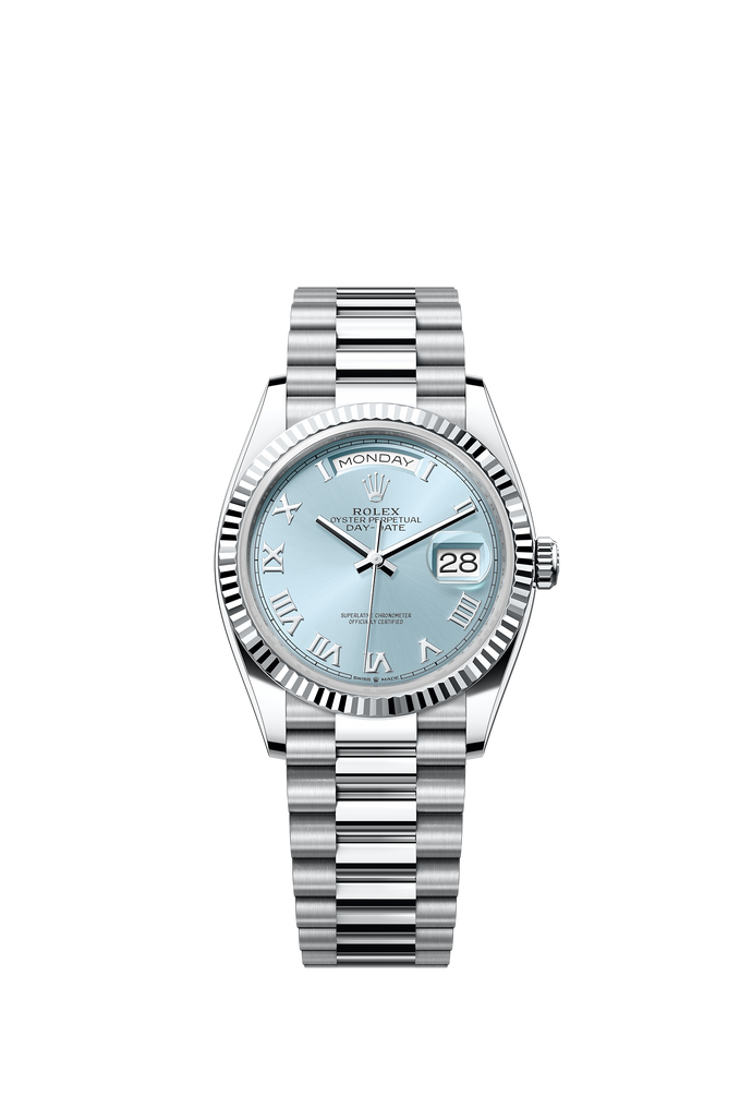 [NEW] Rolex Day-Date 36 128236-0008 | 36mm • Platinum