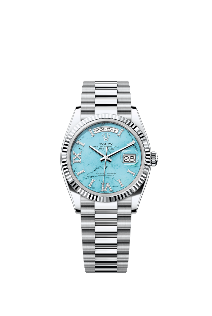 [NEW] Rolex Day-Date 36 128236-0011 | 36mm • Platinum