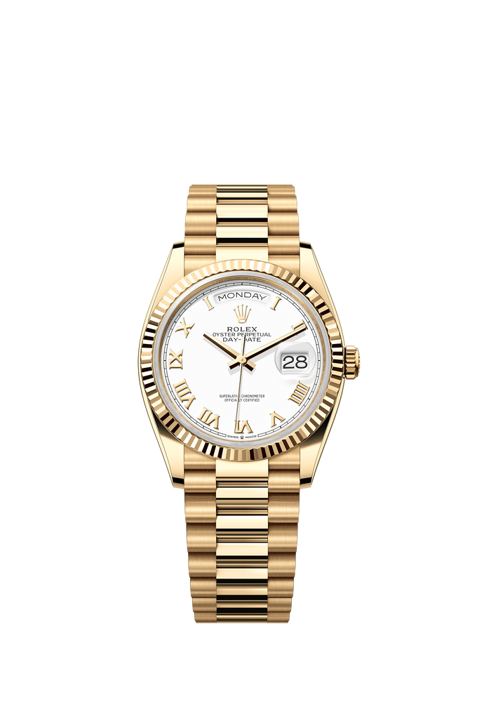 [NEW] Rolex Day-Date 36 128238-0076 | 36mm • 18KT Yellow Gold
