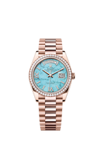 Load image into Gallery viewer, [NEW] Rolex Day-Date 36 128345RBR-0064 | 36mm • 18KT Everose Gold

