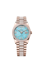 Load image into Gallery viewer, [NEW] Rolex Day-Date 36 128345RBR-0065 | 36mm • 18KT Everose Gold

