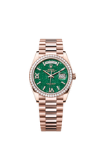 Load image into Gallery viewer, [NEW] Rolex Day-Date 36 128345RBR-0068 | 36mm • 18KT Everose Gold
