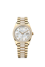 Load image into Gallery viewer, [NEW] Rolex Day-Date 40 128348RBR-0019 | 40mm • 18KT Yellow Gold
