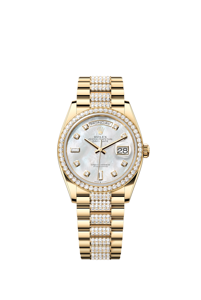 [NEW] Rolex Day-Date 40 128348RBR-0019 | 40mm • 18KT Yellow Gold