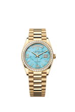 Load image into Gallery viewer, [NEW] Rolex Day-Date 36 128348RBR-0037 | 36mm • 18KT Yellow Gold

