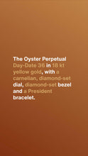 Load image into Gallery viewer, [NEW] Rolex Day-Date 36 128348RBR-0049 | 36mm • 18KT Yellow Gold

