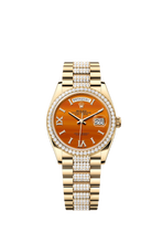 Load image into Gallery viewer, [NEW] Rolex Day-Date 36 128348RBR-0050 | 36mm • 18KT Yellow Gold
