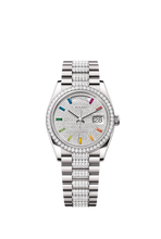 Muatkan imej ke dalam penonton Galeri, [NEW] Rolex Day-Date 36 128349RBR-0012 | 36mm • 18KT White Gold
