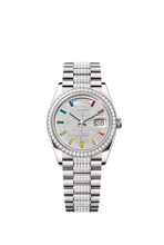 Load image into Gallery viewer, [NEW] Rolex Day-Date 36 128349RBR-0012 | 36mm • 18KT White Gold
