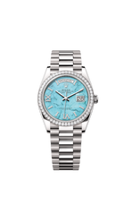 Load image into Gallery viewer, [NEW] Rolex Day-Date 36 128349RBR-0031 | 36mm • 18KT White Gold
