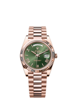 Load image into Gallery viewer, [NEW] Rolex Day-Date 40 228235-0025 | 40mm • 18KT Everose Gold
