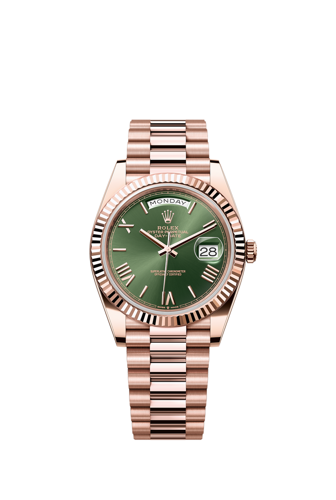 [NEW] Rolex Day-Date 40 228235-0025 | 40mm • 18KT Everose Gold