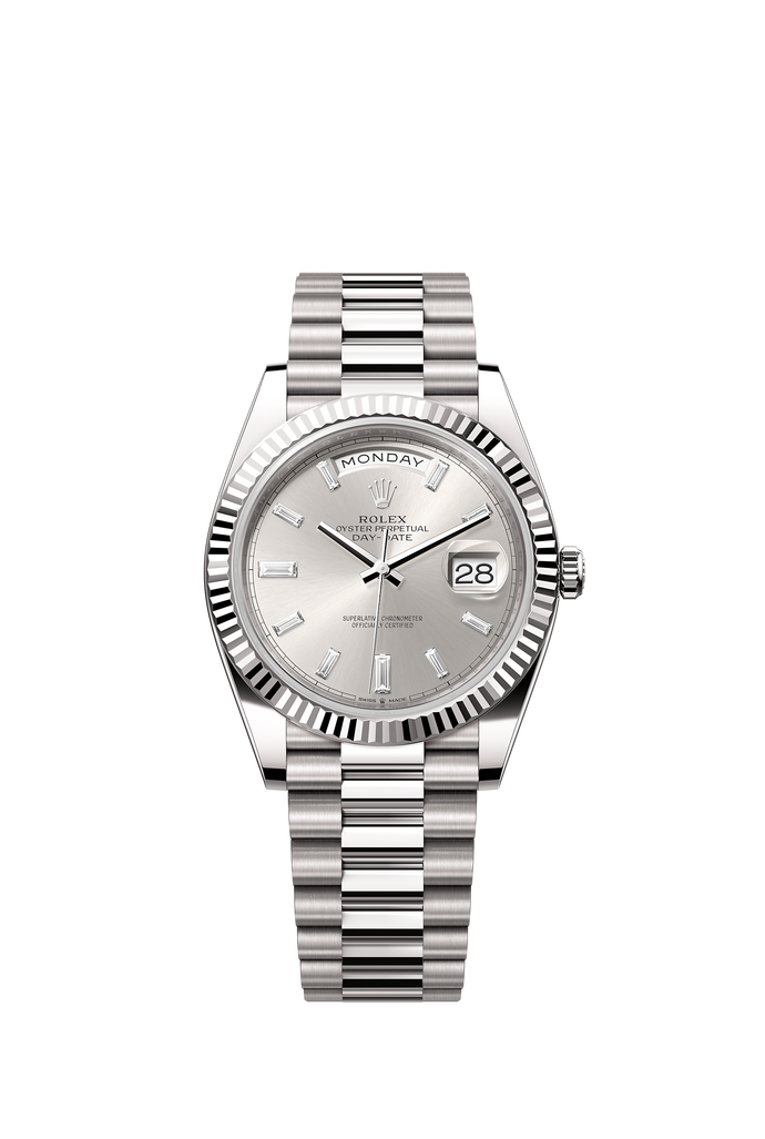 [NEW] Rolex Day-Date 40 228239-0003 | 40mm • 18KT White Gold
