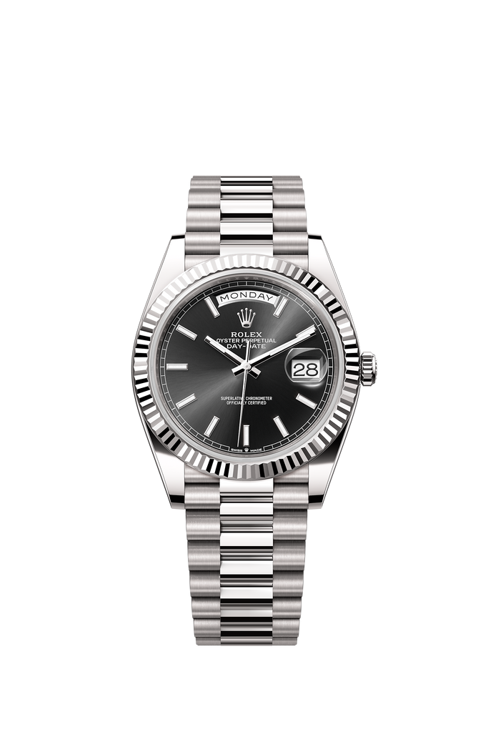 [NEW] Rolex Day-Date 40 228239-0004 | 40mm • 18KT White Gold