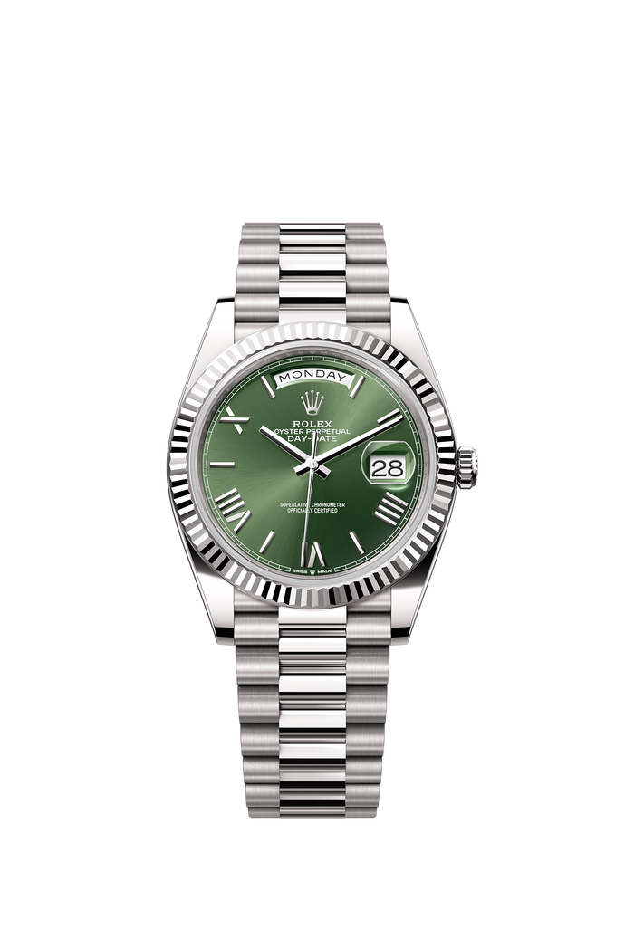 [NEW] Rolex Day-Date 40 228239-0033 | 40mm • 18KT White Gold