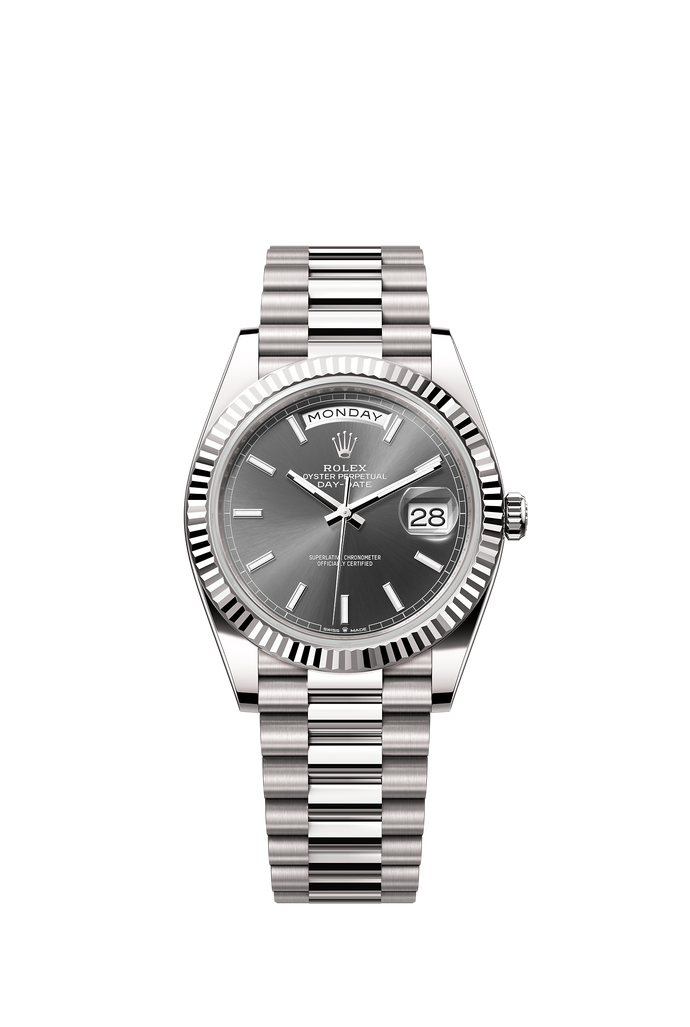 [NEW] Rolex Day-Date 40 228239-0060 | 40mm • 18KT White Gold