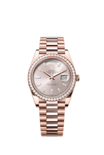 Load image into Gallery viewer, [NEW] Rolex Day-Date 40 228345RBR-0007 | 40mm • 18KT Everose Gold
